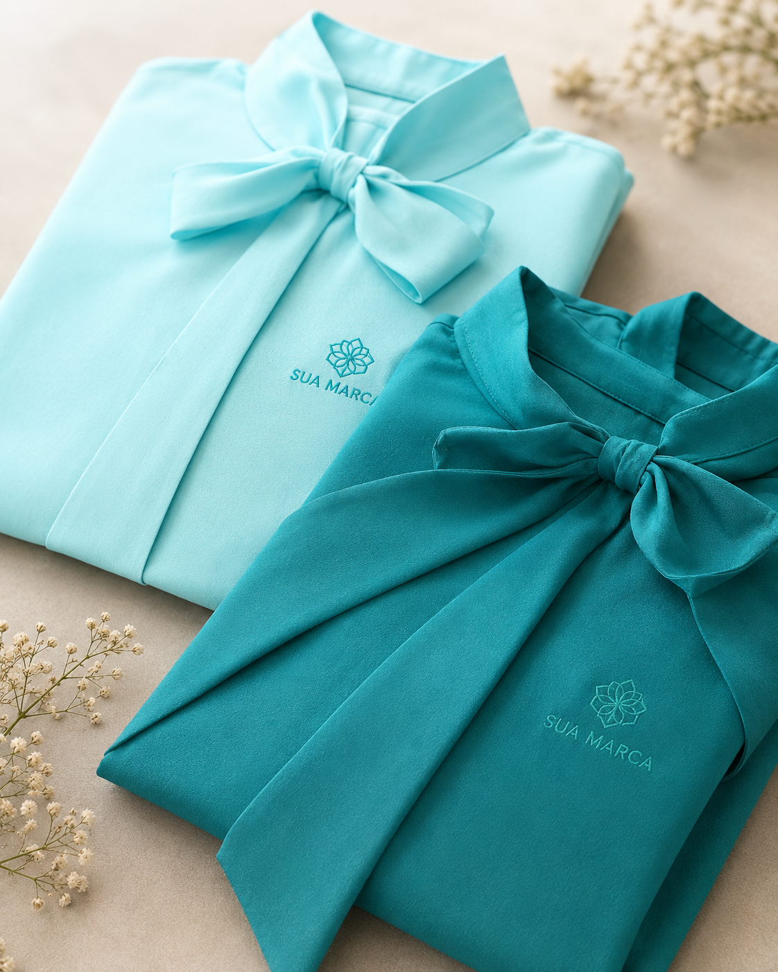 Blusas femininas verdes personalizadas